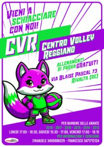 Centro Volley Reggiano info minivolley